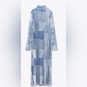 Zara “Patchwork” Tulle Dress